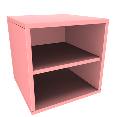 Kindermöbel Katta Regalwürfel Rosa von Reisebüromöbel Paul Schneider und Armin Menges GmbH